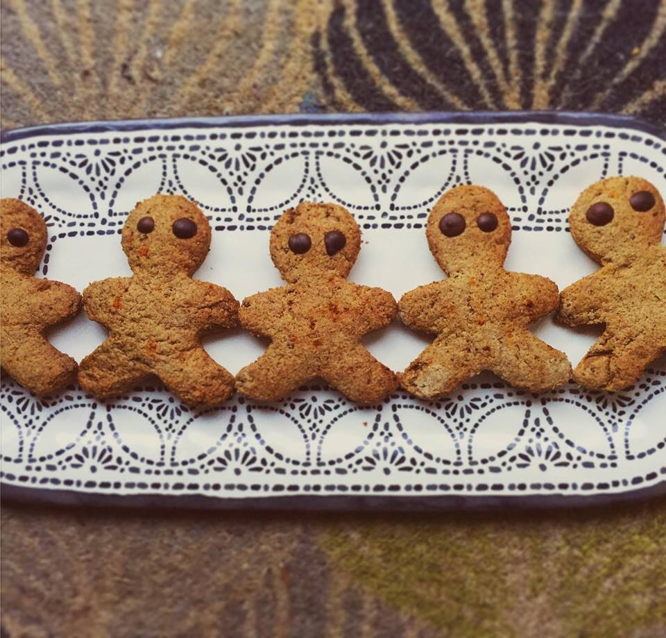 Gingerbread Men (vegan + gluten free)