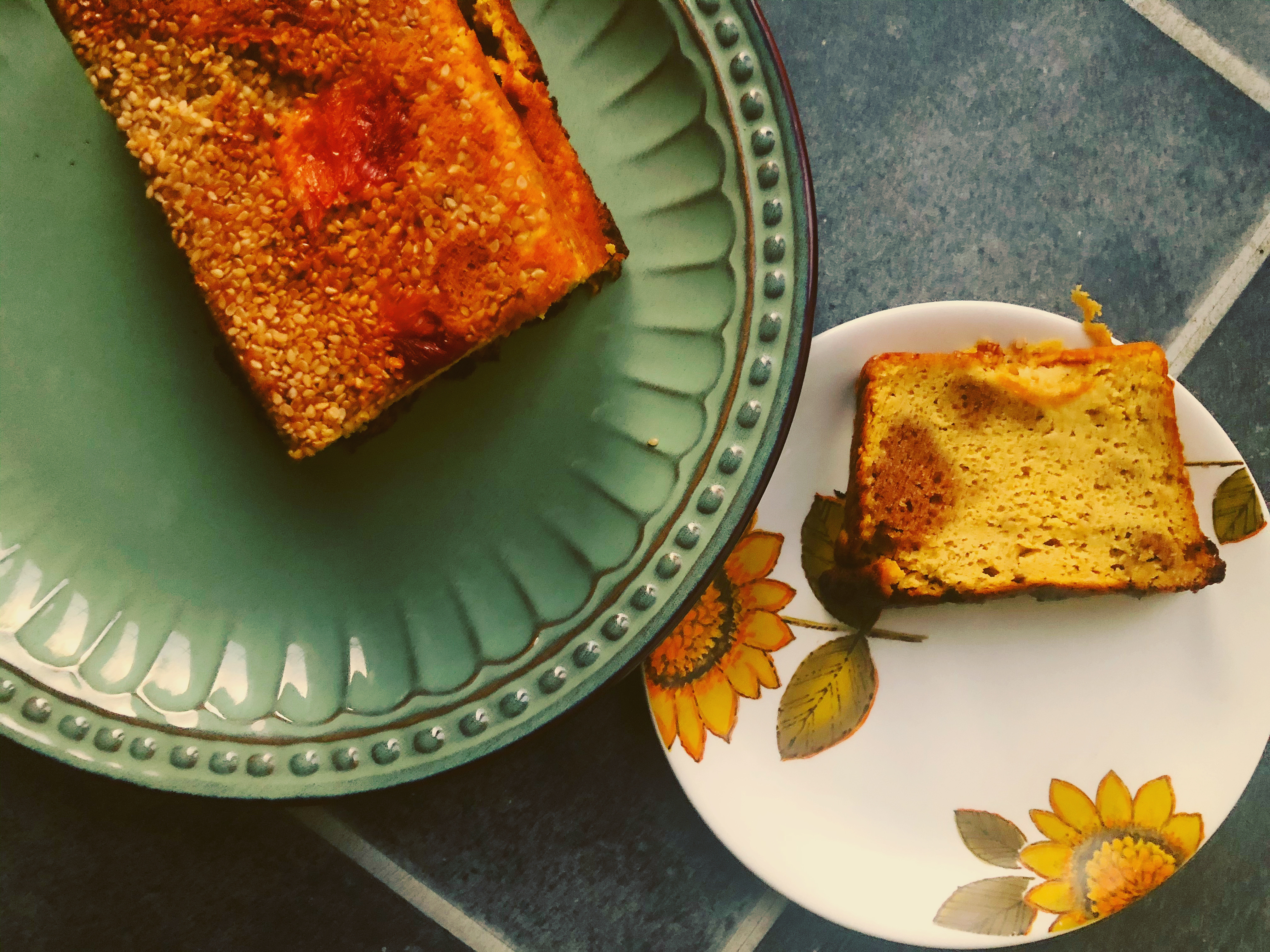 Recipe: Blood Orange, Sesame & Almond Loaf Cake